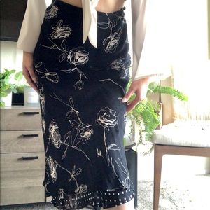 Vintage MIDI Skirt